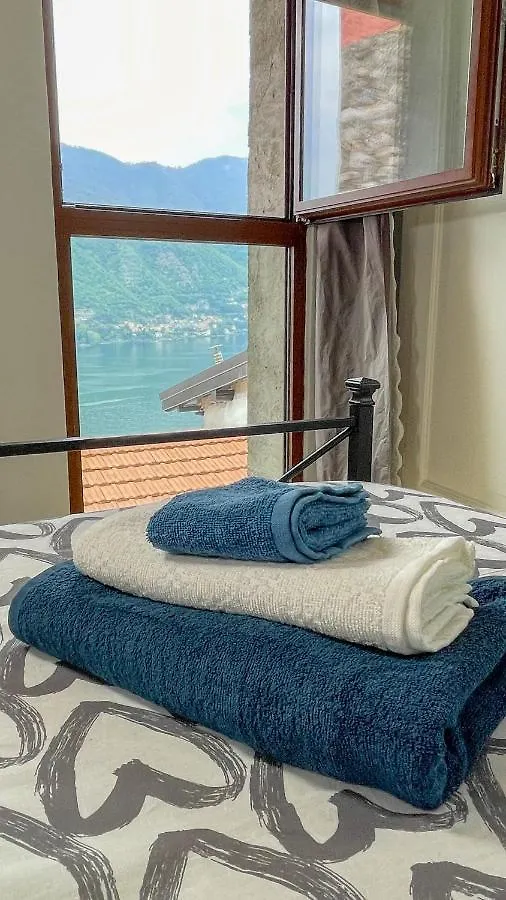 House View Como Lake With Garage Blevio Apartment